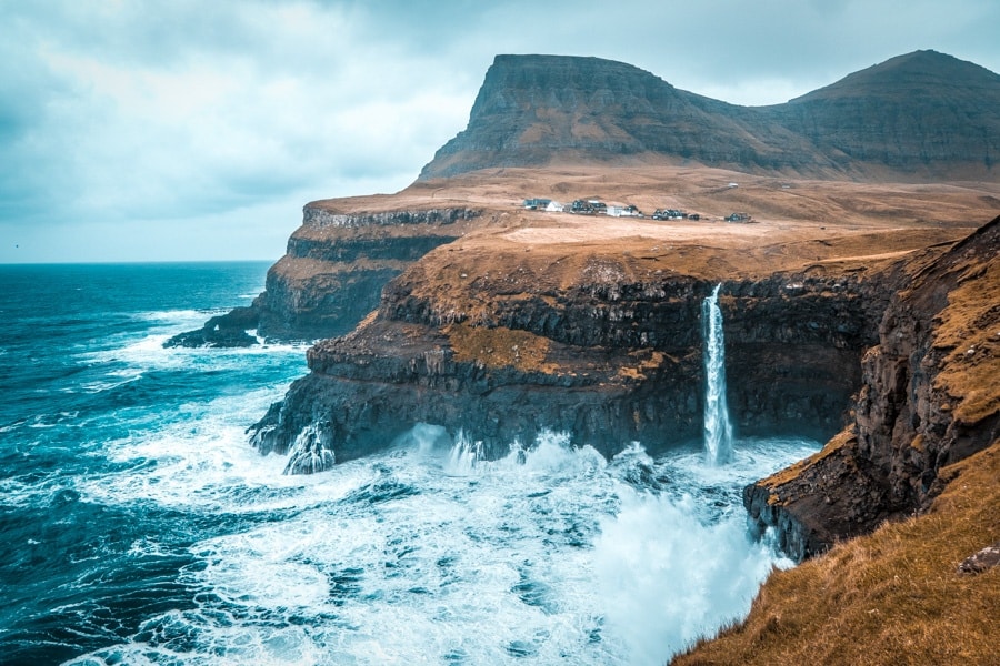 FAROE ISLANDS Gasadalur Isole Faroe