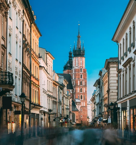 Ulica Floriańska Cracovia Stare Miasto