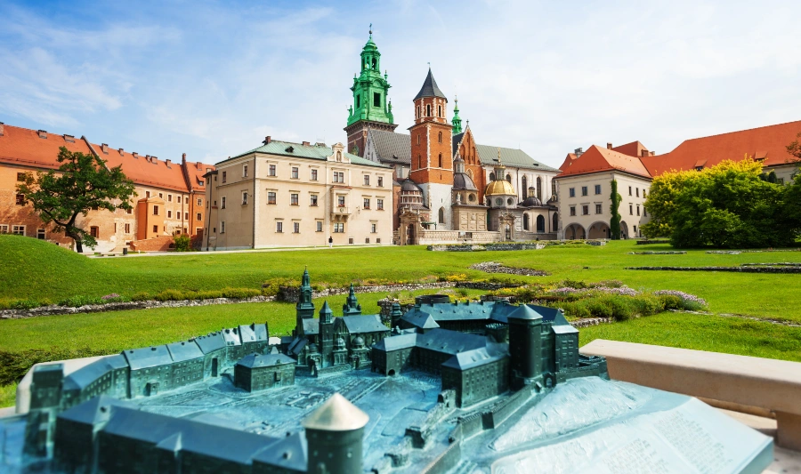 Castello del Wawel Cracovia Polonia