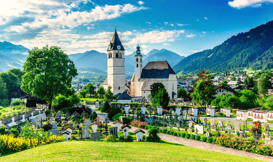 Chiesa di Kitzbühel Austria