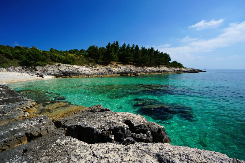 Spiagge di Pola Kamenjak Premantura Croazia Mare