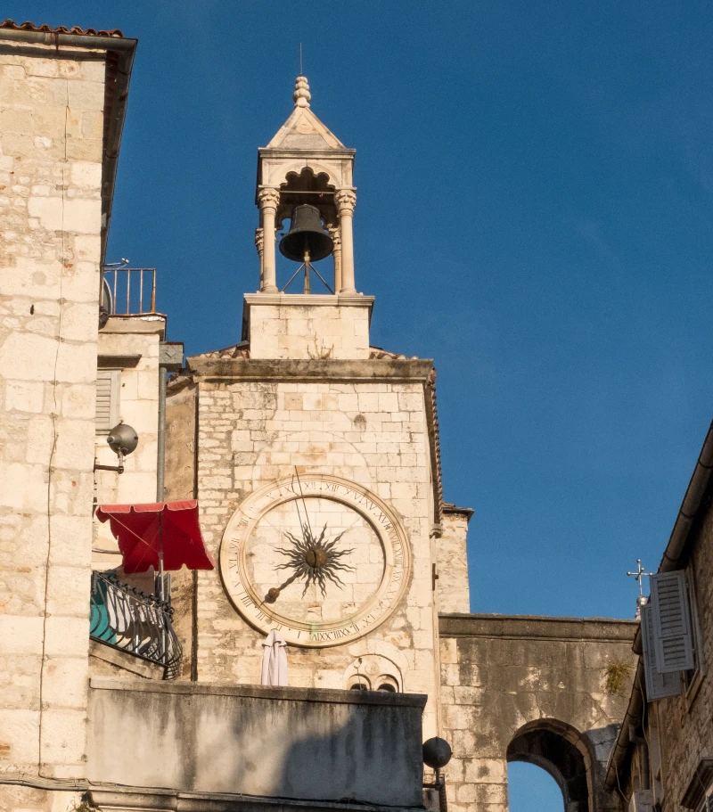 Torre dell'Orologio della Chiesa di Nostra Signora del Campanile a Spalato