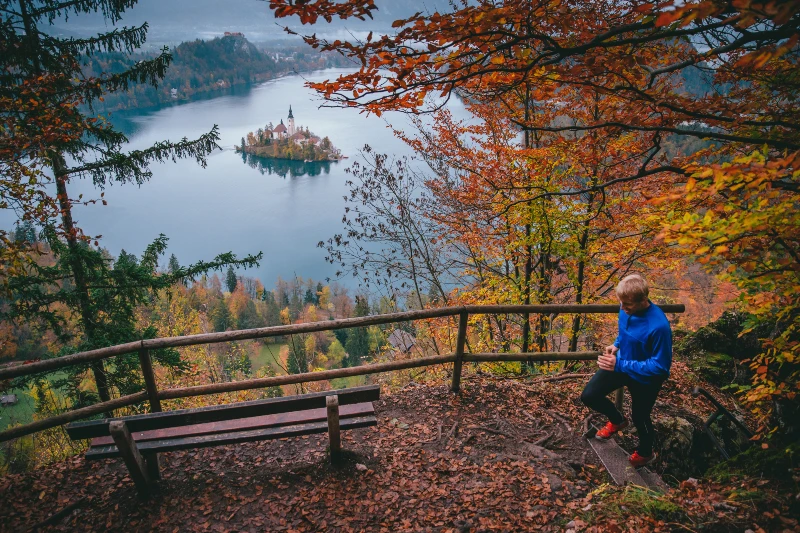 Lago di Bled Belvedere Mala Osojnica