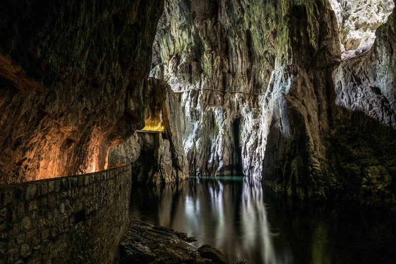 Siti UNESCO Slovenia Grotte di San Canziano Skocjan