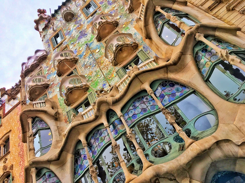 Casa Batlló Gaudì Barcellona Modernismo