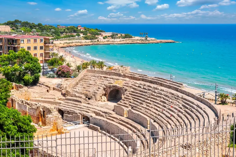 Cosa Vedere a Tarragona Spiagge Mare Anfiteatro Balcón del Mediterráneo