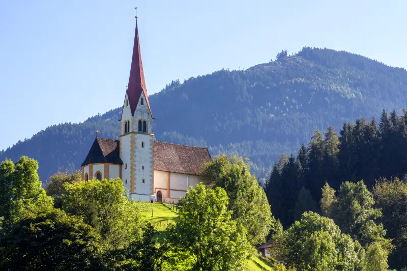 Fügen Austria Chiesa Silent Night