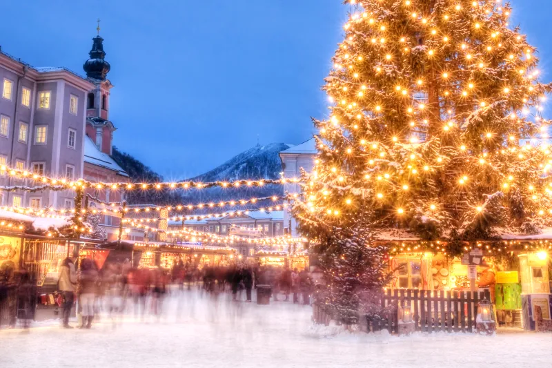 Natale a Salisburgo Mercatini Natale Residenzplatz