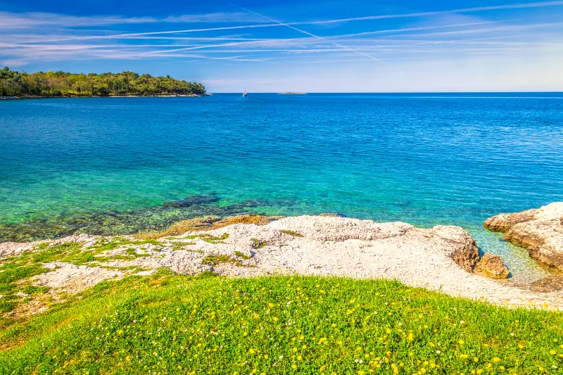 Spiagge Parenzo Zelena Laguna Porec Croazia