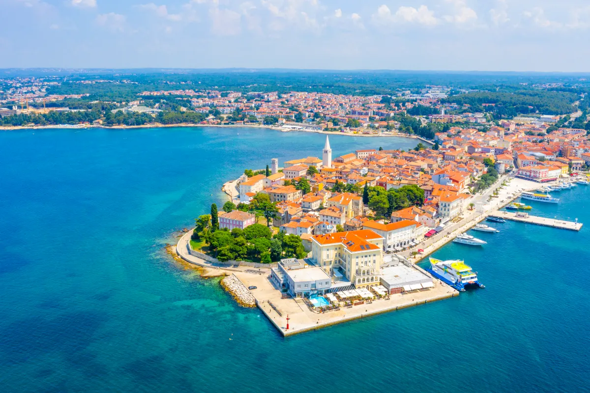 Spiagge Parenzo Croazia