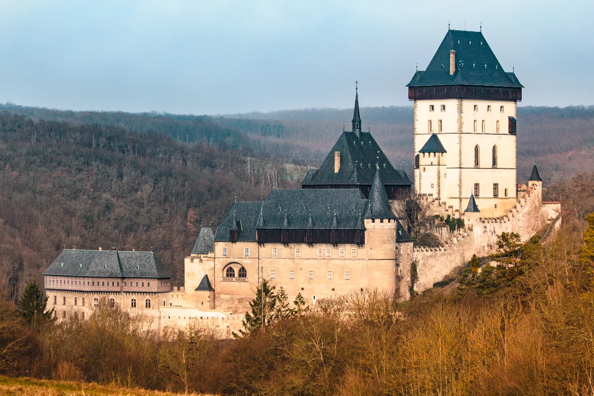 Castello di Karlštejn Praga Repubblica Ceca
