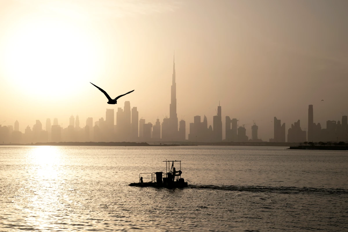 Dubai Creek Harbour: Vista Panoramica sullo Skyline di Dubai